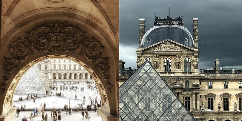 France. Attractions list. Louvre